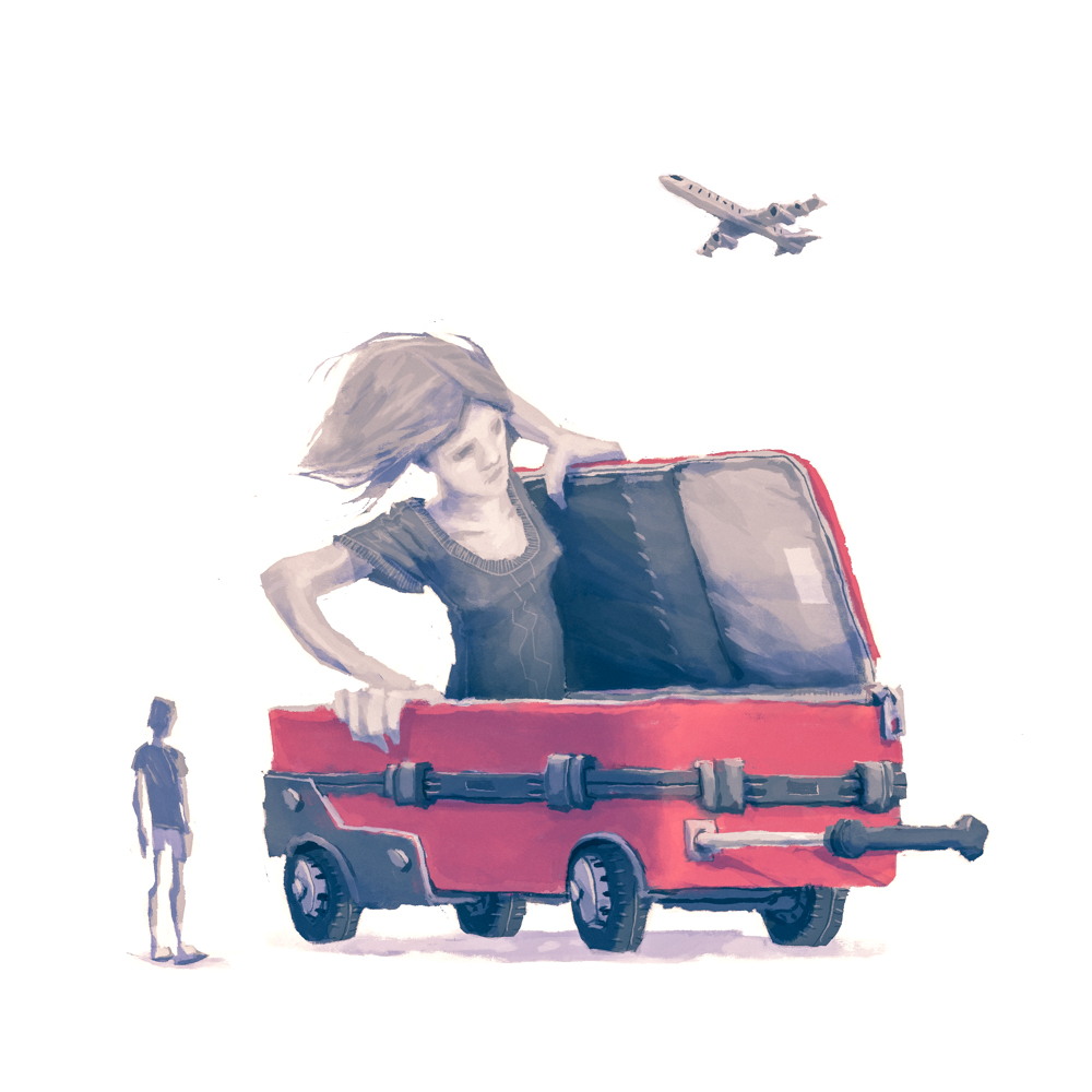 di passaggio l'inquieto